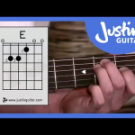 E Chord - Easy Third Guitar Chord - Beginner Guitar Lessons Stage 1 - JustinGuitar [BC-113]